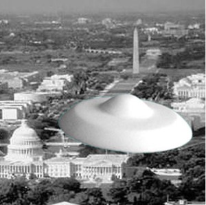 Klaatu's Spaceship Over D.C.